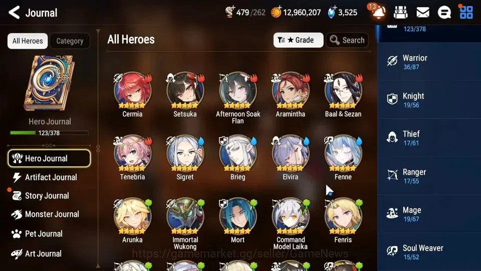 Epic Seven Accounts GLOBAL Unverif|New Era|7 ML(BArunka,LC Bellona,BYS image 7