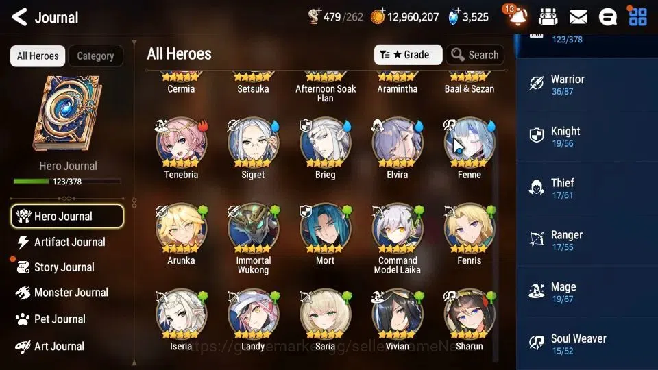 Epic Seven Accounts GLOBAL Unverif|New Era|7 ML(BArunka,LC Bellona,BYS image 8