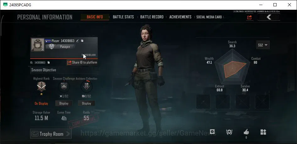 Arena Breakout Accounts MOBILE Lv30|SV 11M|CV 11M| AKM SS, SCAR-L SS, AK-1 image 9