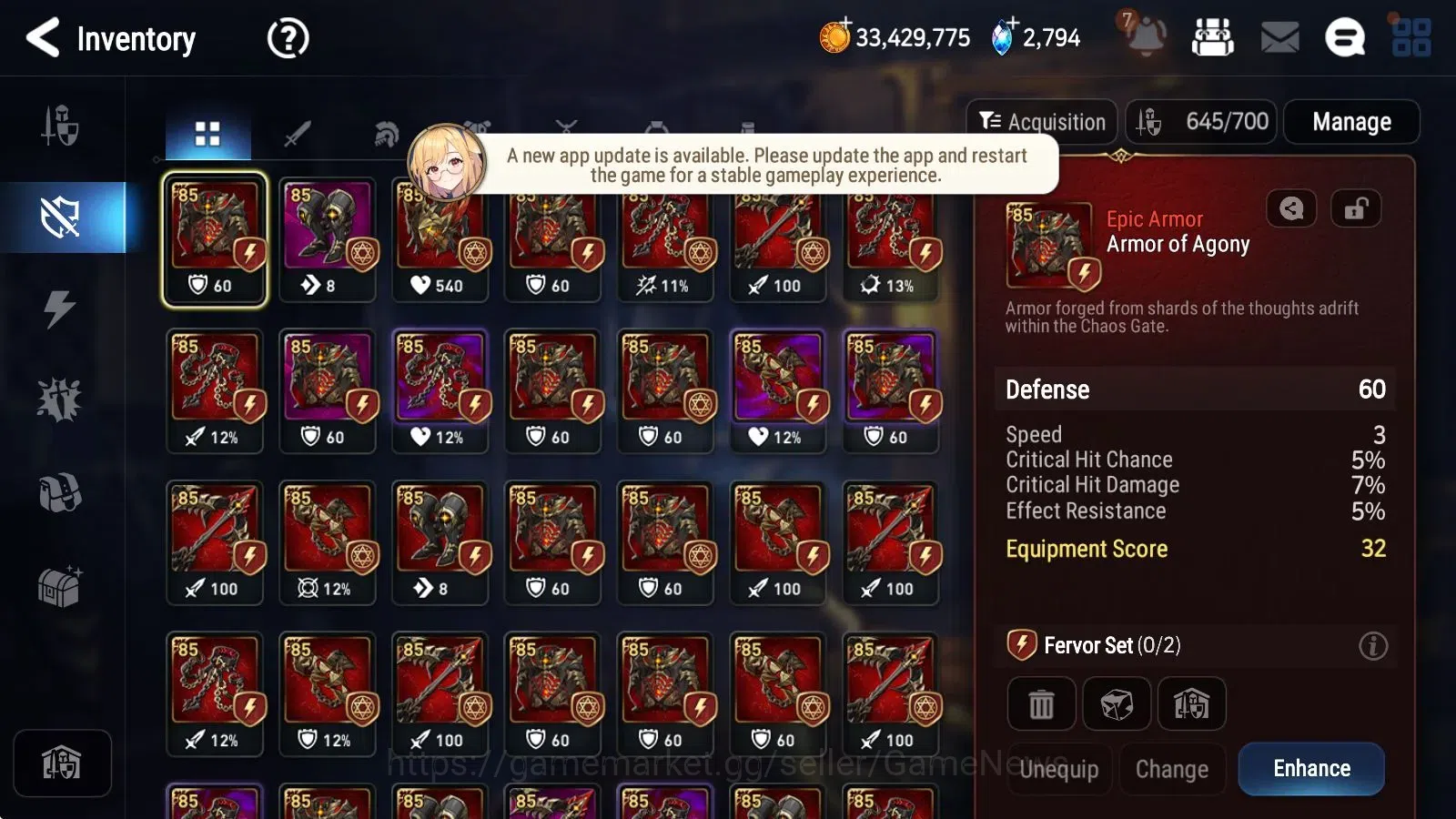 Epic Seven Accounts [GLOBAL] 14 ML (Shepherd ot Dark Diene, BArunka, H image 13