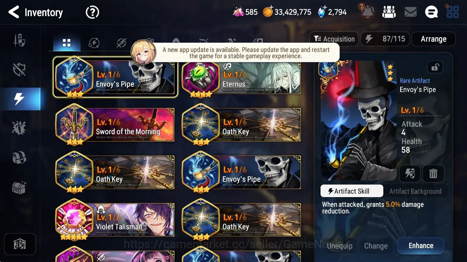 Epic Seven Accounts [GLOBAL] 14 ML (Shepherd ot Dark Diene, BArunka, H image 14