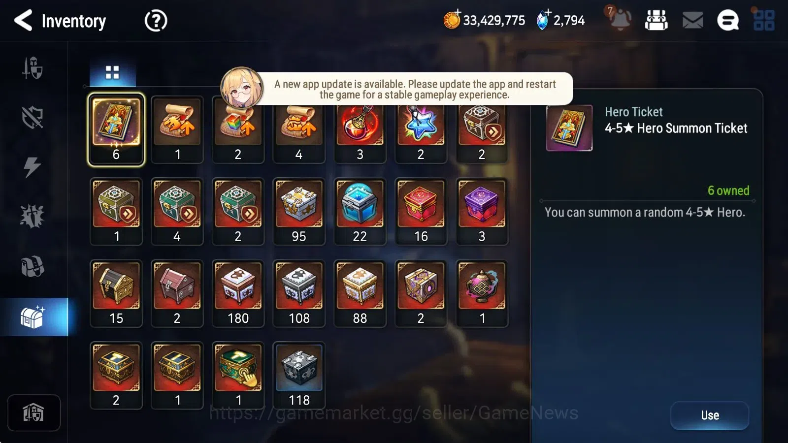 Epic Seven Accounts [GLOBAL] 14 ML (Shepherd ot Dark Diene, BArunka, H image 17