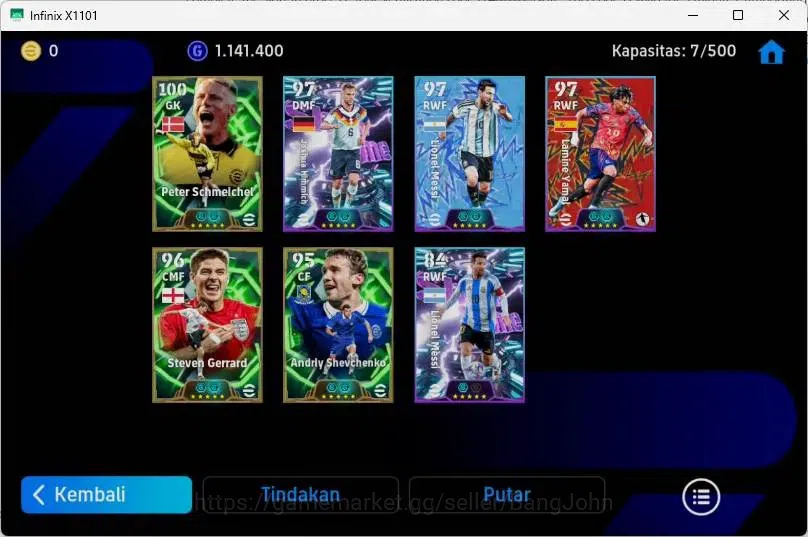 eFootball Accounts Mobile|PW 3124|Peter Schmelchel Epic,Steven Gerrar image 3