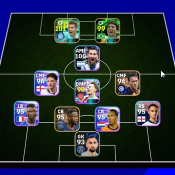 eFootball Accounts Others Android|Power 2943|Epic Sergio Aguero,Bebeto,Daniele Massaro|Show Time Martin