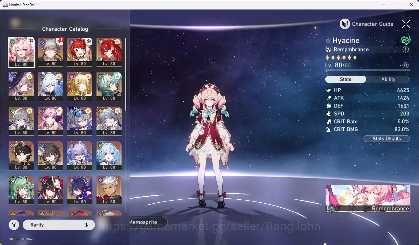 Honkai Star Rail Accounts ASIA|TL 70|19 Char Limited [Hyacine,Dan Heng-Perma image 3