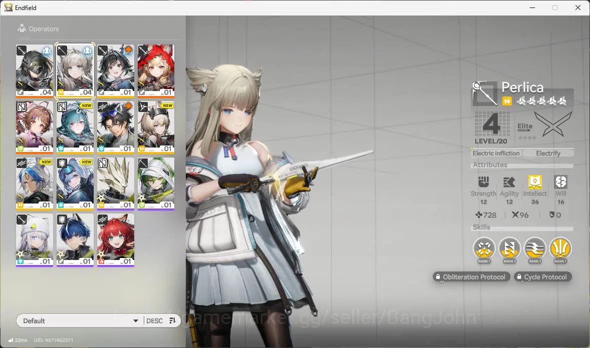 Arknights: Endfield Accounts ASIA | sTARTER Rossi, Ardelia, wp 6s 2 More detail image 10
