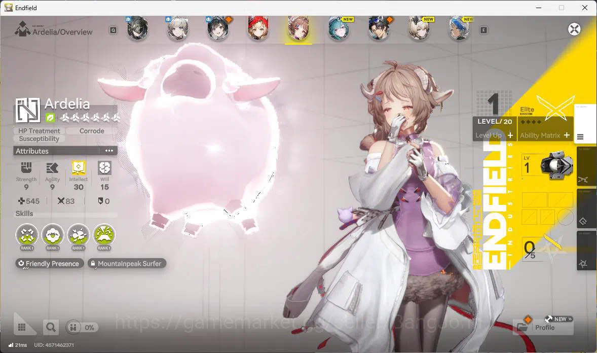 Arknights: Endfield Accounts ASIA | sTARTER Rossi, Ardelia, wp 6s 2 More detail image 2