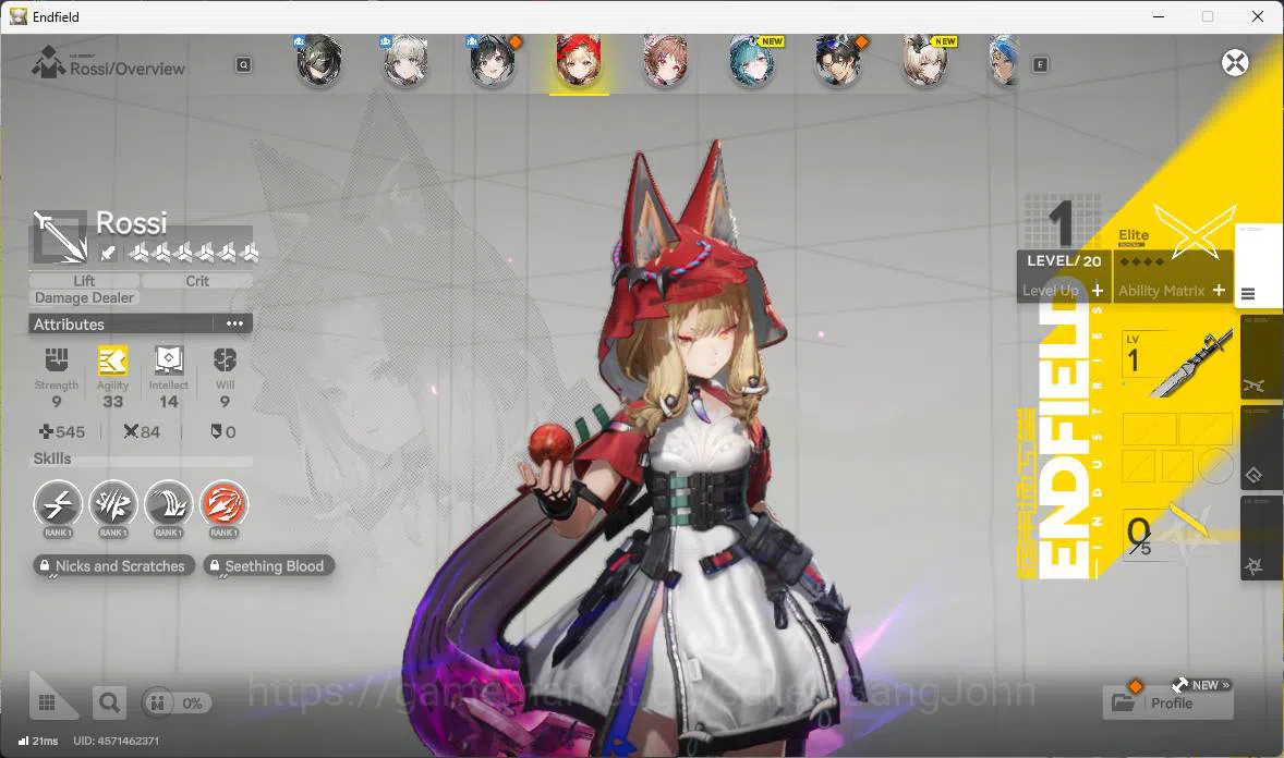 Arknights: Endfield Accounts ASIA | sTARTER Rossi, Ardelia, wp 6s 2 More detail image 3