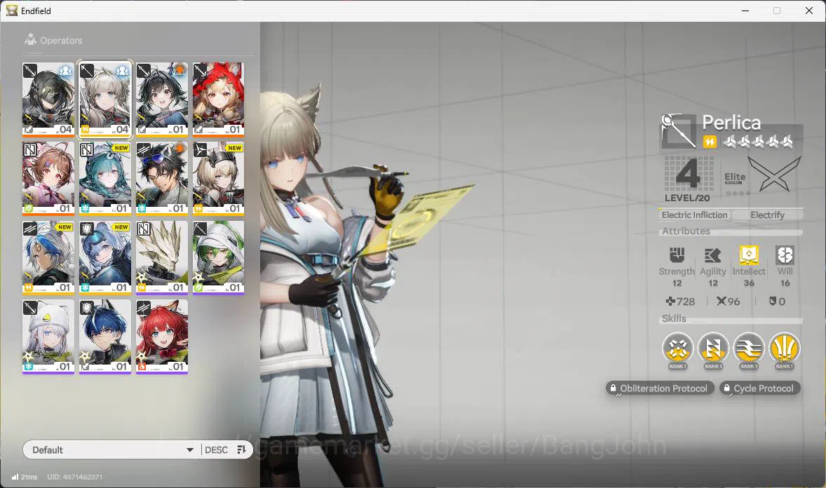 Arknights: Endfield Accounts ASIA | sTARTER Rossi, Ardelia, wp 6s 2 More detail image 4