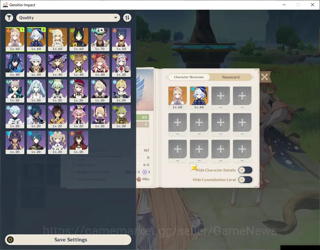 Genshin Impact Accounts ASIA|AR 40|BD Unset|2 Limited + 2 (*5Weapon)|Nicol image 2