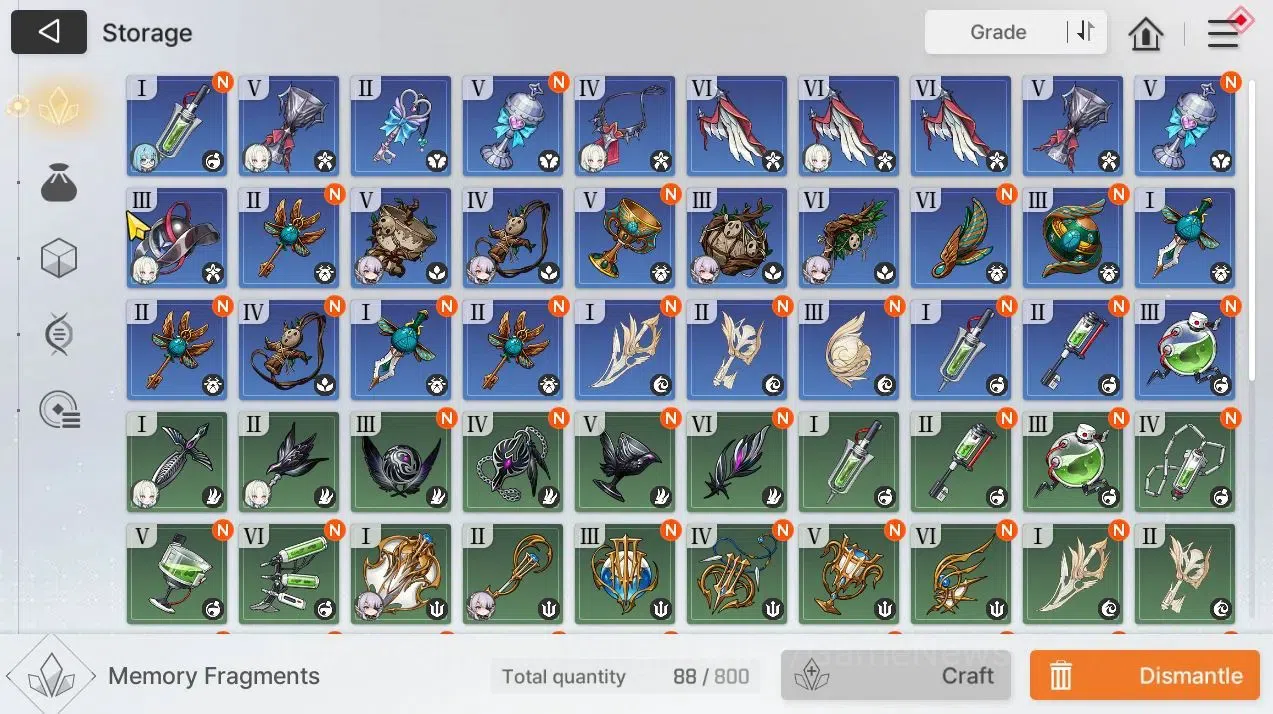 Chaos Zero Nightmare Accounts GLOBAL Lv 40|6 SSR[Heidemari,Tiphera,Narja,LukeM1, image 14