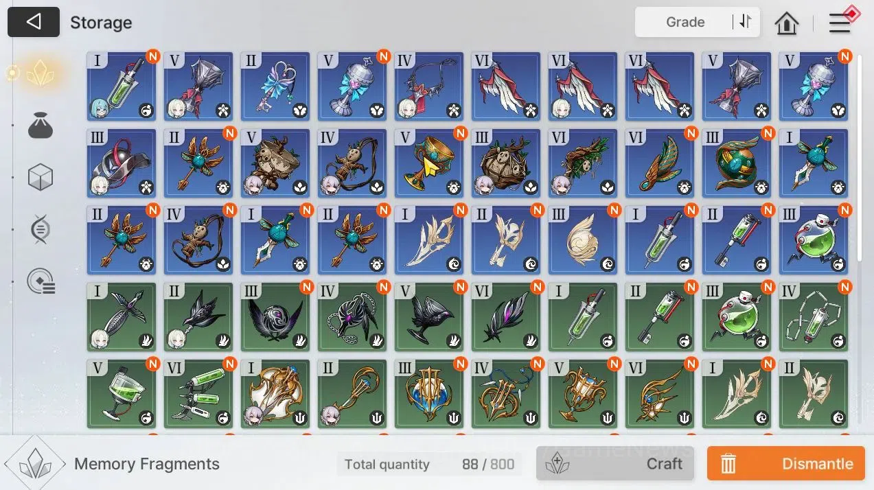 Chaos Zero Nightmare Accounts GLOBAL Lv 40|6 SSR[Heidemari,Tiphera,Narja,LukeM1, image 3
