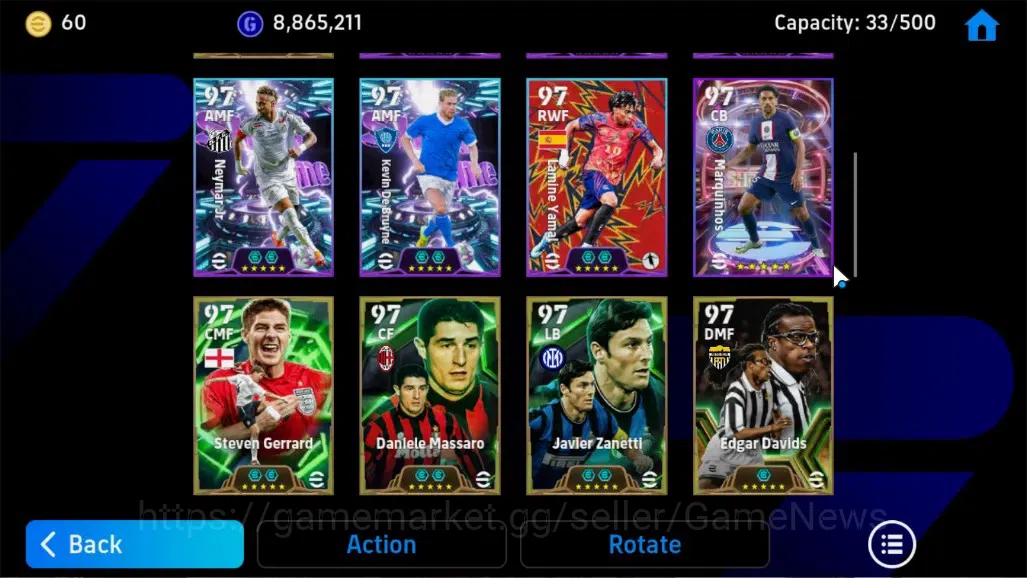 eFootball Accounts Android |2 BigTime(Rivaldo,Ruud Van Nistelrooij)|2 image 5