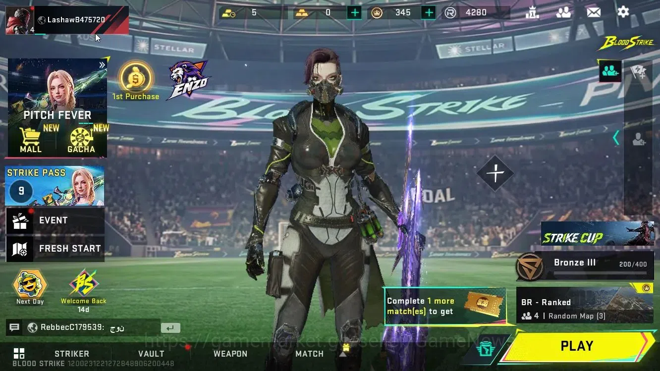 Blood Strike Accounts Asia|ULTRA M700-Iridian, Loot Crate-Fallen Star |L image 1