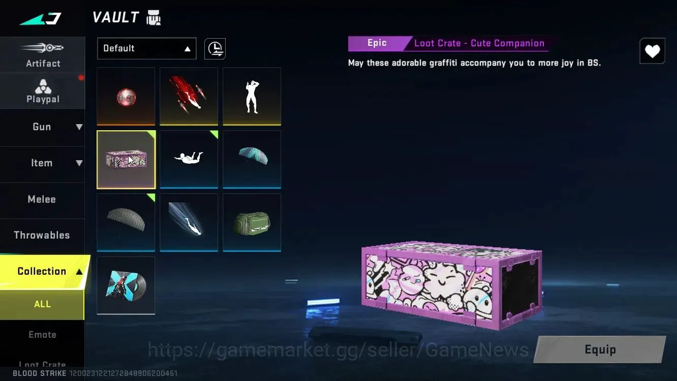 Blood Strike Accounts Asia|ULTRA M700-Iridian, Loot Crate-Fallen Star |L image 11