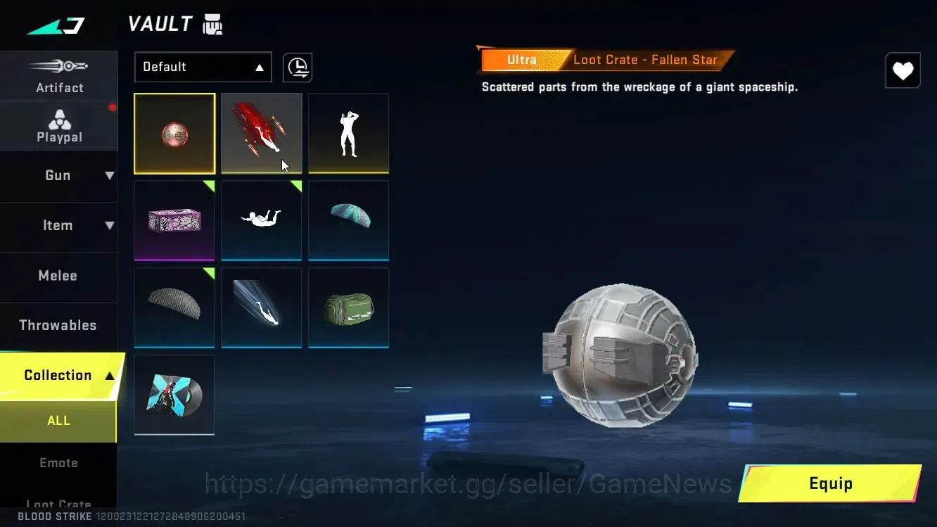 Blood Strike Accounts Asia|ULTRA M700-Iridian, Loot Crate-Fallen Star |L image 9