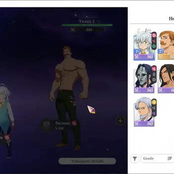The Seven Deadly Sins: Origin Accounts EU|Fresh Starter Lvl 2|2 SSR| Escanor, Guila, & 7  image 1