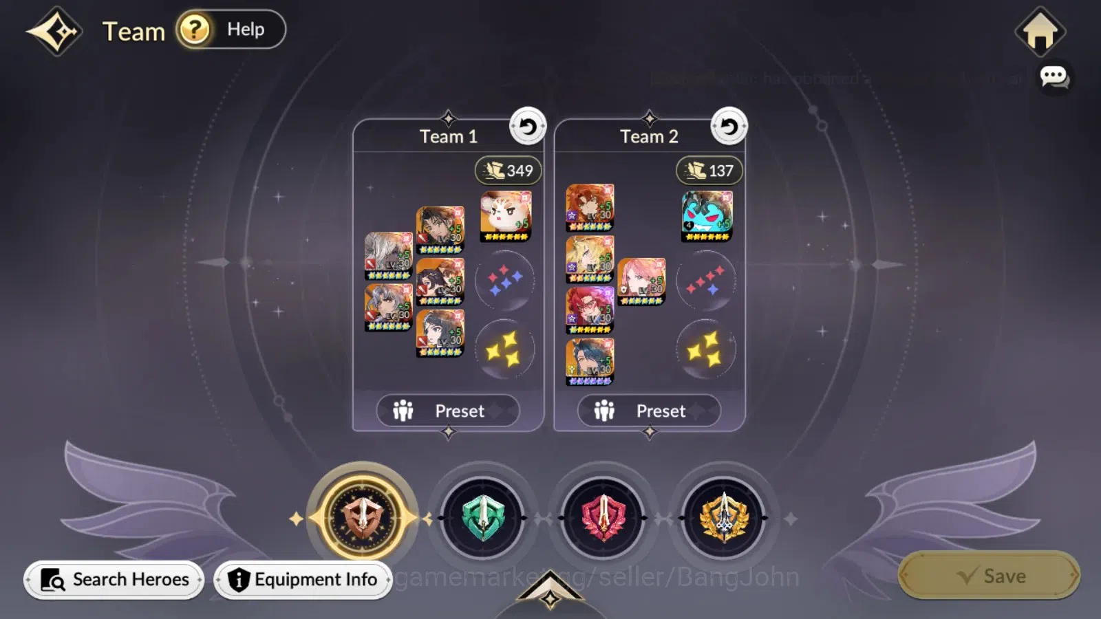 Seven Knights Re:Birth Accounts Global|FullEX7(TC2Juri,TC1Fai,Gelidus,Melia,Rosie) image 2