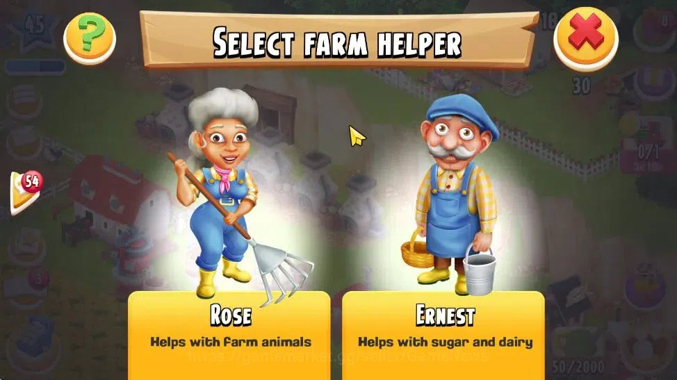 Hay Day Accounts Lvl 45 | Silo Storage 1000 + Barn Storage 1050 | S image 14