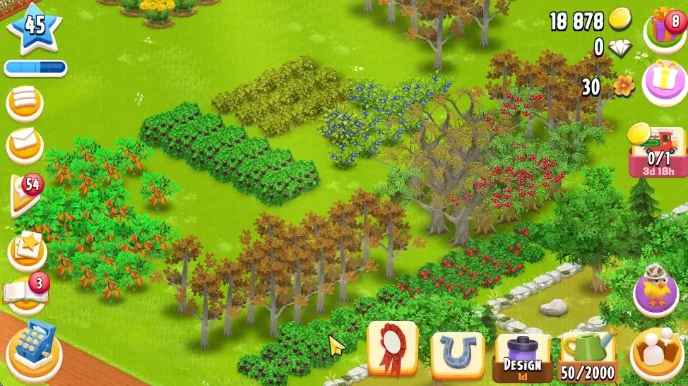 Hay Day Accounts Lvl 45 | Silo Storage 1000 + Barn Storage 1050 | S image 6