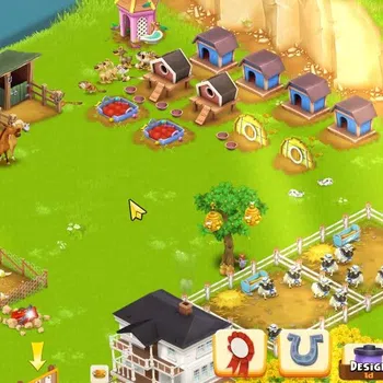 Hay Day Accounts Lvl 45 | Silo Storage 1000 + Barn Storage 1050 | S image 1