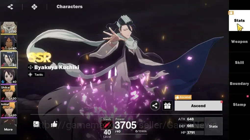BLEACH: Soul Resonance Accounts NuverseSEA LV 62|8 SSR [(UraharaB2,Aizen,Szayelapo image 18