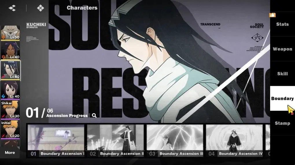BLEACH: Soul Resonance Accounts NuverseSEA LV 62|8 SSR [(UraharaB2,Aizen,Szayelapo image 19