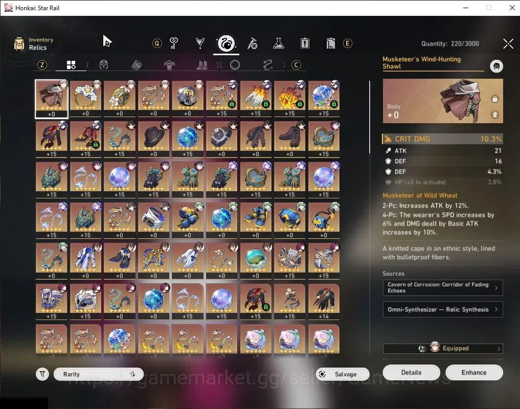 Honkai Star Rail Accounts Asia|TL 62|Triple DoT|8 Limited|[Ashveil,Yao Guang image 10