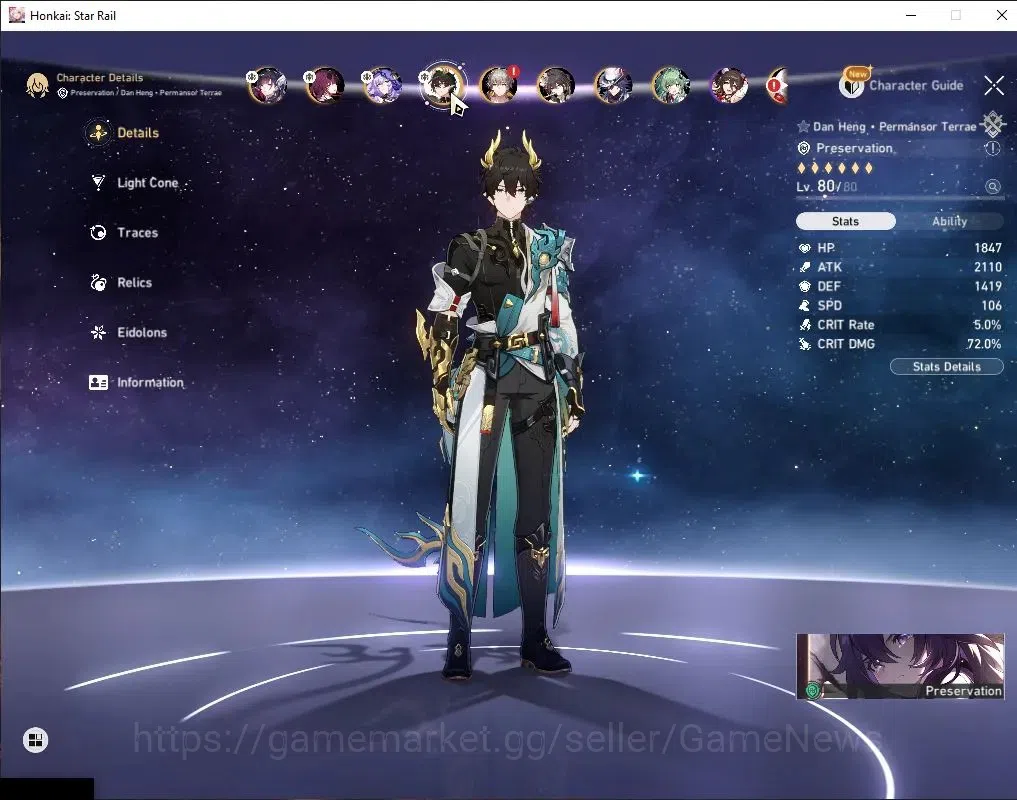 Honkai Star Rail Accounts Asia|TL 62|Triple DoT|8 Limited|[Ashveil,Yao Guang image 20