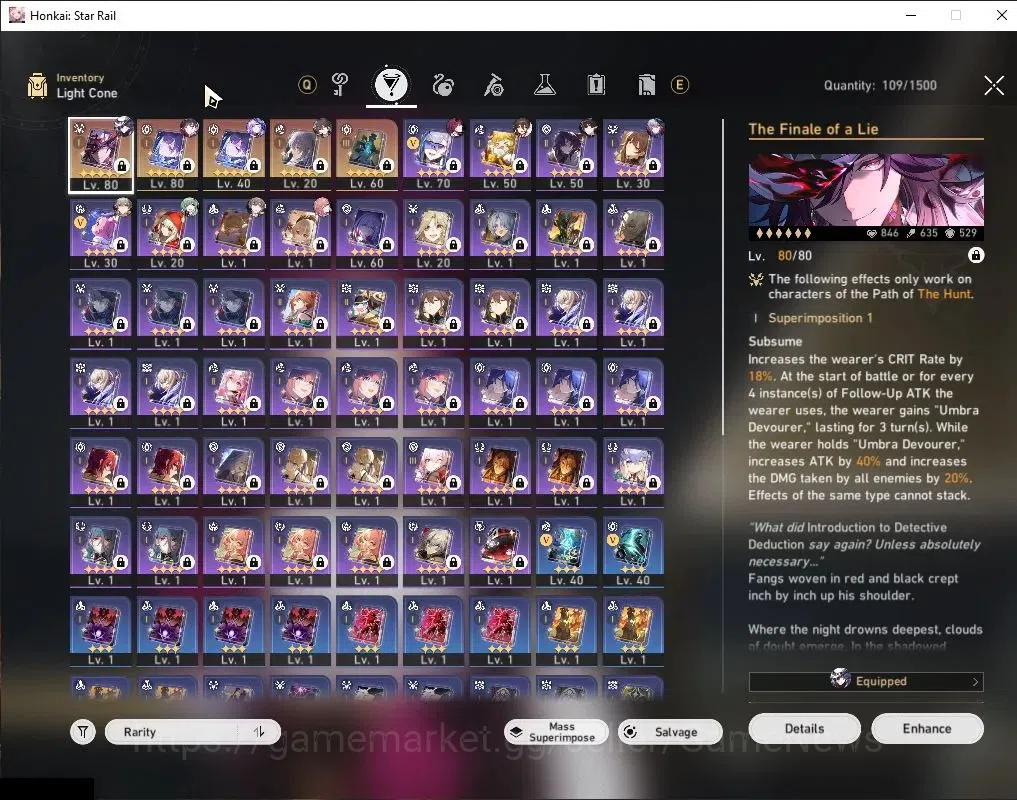 Honkai Star Rail Accounts Asia|TL 62|Triple DoT|8 Limited|[Ashveil,Yao Guang image 8
