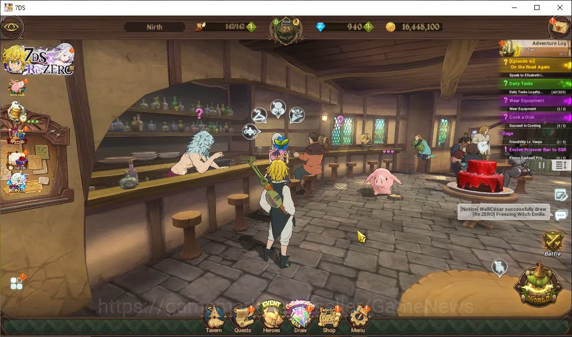The Seven Deadly Sins: Grand Cross Accounts Global|730K CC|940 DM|Chapter 4|3 UR+Colab|Oppress image 1
