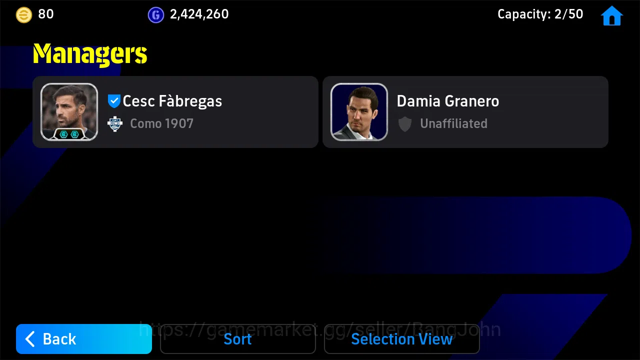 eFootball Accounts Android|PW 3150|Salah Bigtime,Totti + Yaya Toure + image 2