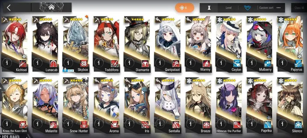 Arknights Accounts Lv 79|206 OP 20 Skin|6 Limited+Collab AVE|SATR,Tog image 11