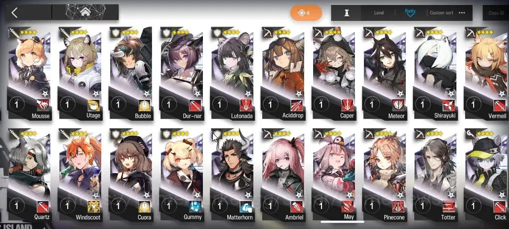 Arknights Accounts Lv 79|206 OP 20 Skin|6 Limited+Collab AVE|SATR,Tog image 14