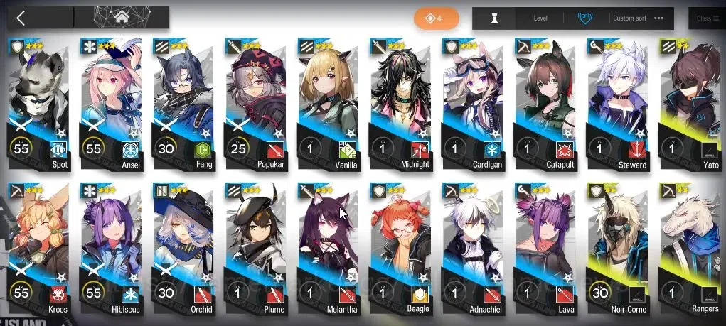 Arknights Accounts Lv 79|206 OP 20 Skin|6 Limited+Collab AVE|SATR,Tog image 16