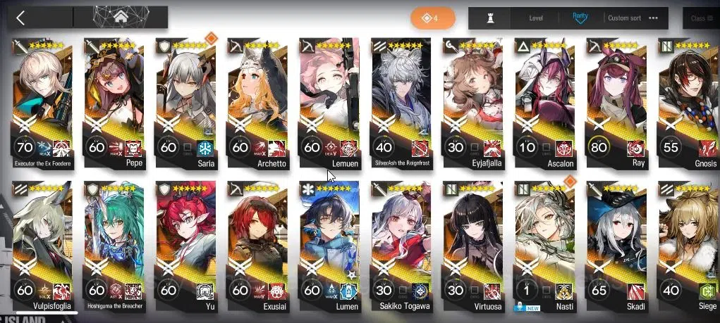 Arknights Accounts Lv 79|206 OP 20 Skin|6 Limited+Collab AVE|SATR,Tog image 7