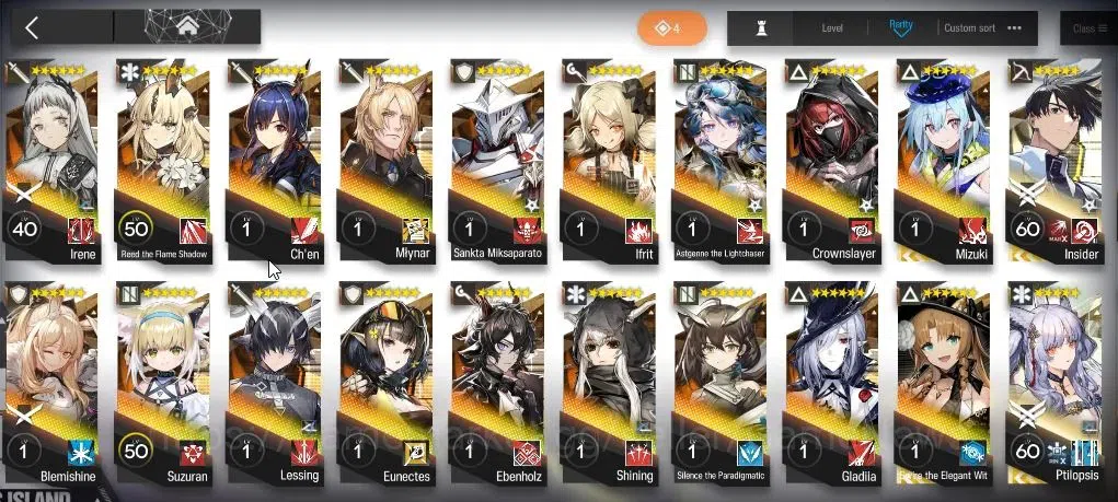 Arknights Accounts Lv 79|206 OP 20 Skin|6 Limited+Collab AVE|SATR,Tog image 8