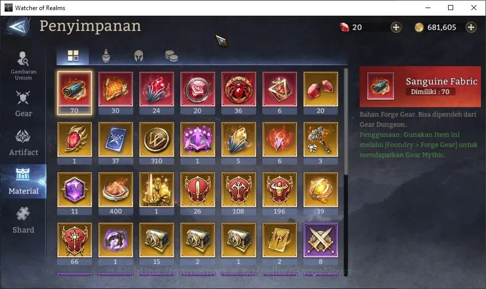 Watcher of Realms Accounts GLOBAL 60x|Lv 43|927K Power|1 Lord [Nastya] +15 Le image 12