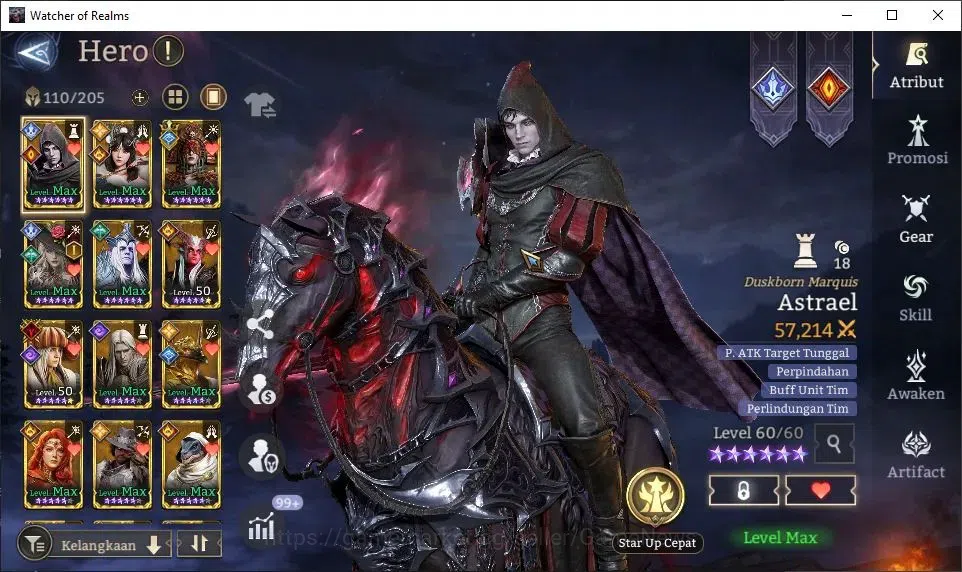 Watcher of Realms Accounts GLOBAL 60x|Lv 43|927K Power|1 Lord [Nastya] +15 Le image 3