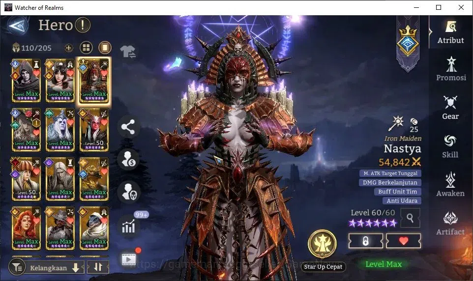 Watcher of Realms Accounts GLOBAL 60x|Lv 43|927K Power|1 Lord [Nastya] +15 Le image 4