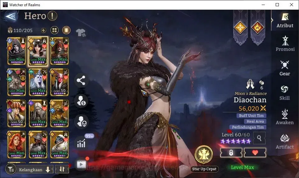 Watcher of Realms Accounts GLOBAL 60x|Lv 43|927K Power|1 Lord [Nastya] +15 Le image 5