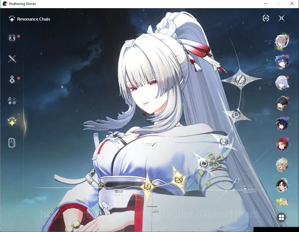 Wuthering Waves Accounts SEA | UL 46 | 3 Limited | Hiyuki R2 + Sign, Iuni, image 3
