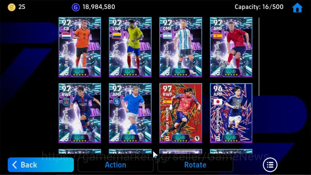eFootball Accounts Legends & Iconic Players Android|BigTime Frank Rijkaard,Diego Forlan,31Epic 13