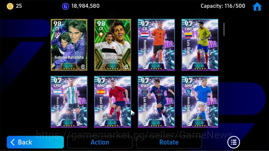 eFootball Accounts Legends & Iconic Players Android|BigTime Frank Rijkaard,Diego Forlan,31Epic 6