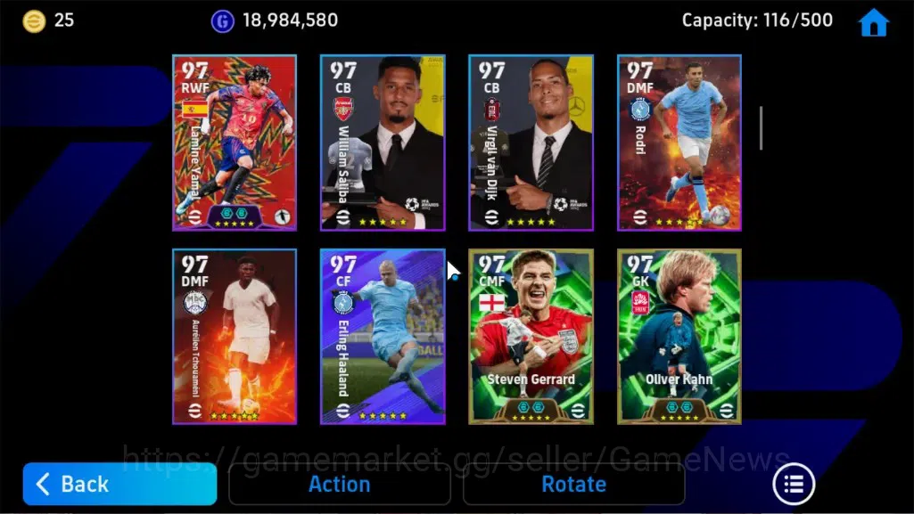 eFootball Accounts Legends & Iconic Players Android|BigTime Frank Rijkaard,Diego Forlan,31Epic 7
