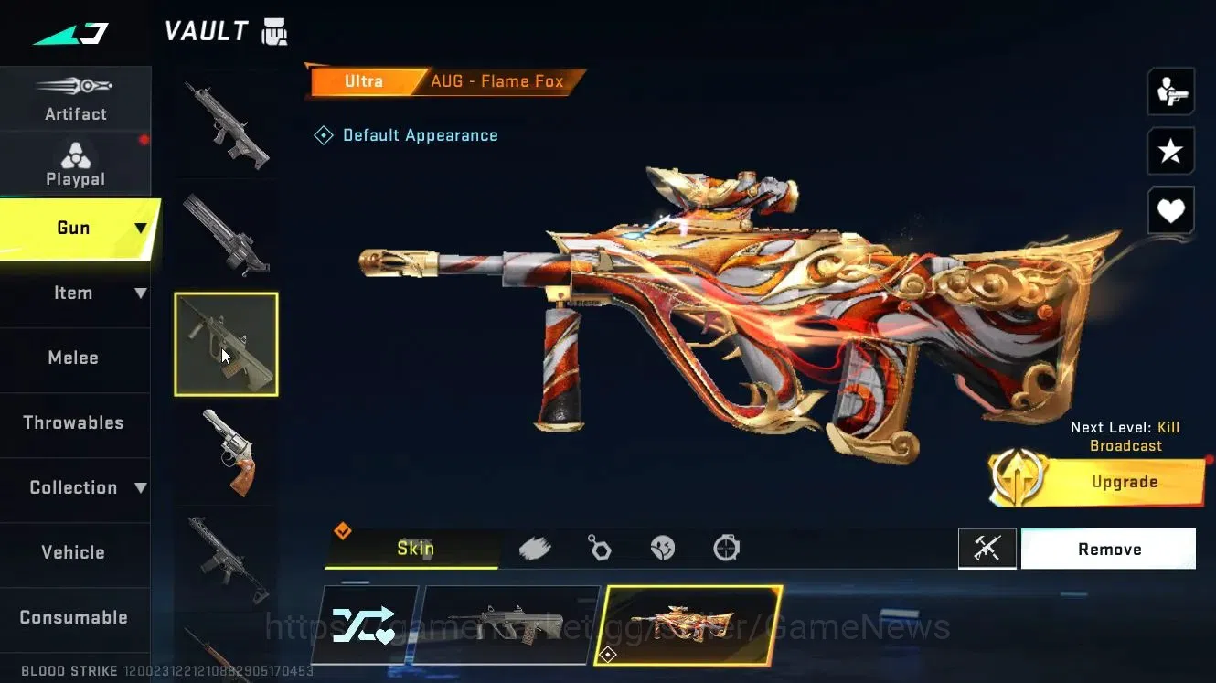 Blood Strike Accounts Asia|ETERNAL Desert Eagle-Scorpius|Collab 7DS[Kar9 image 11