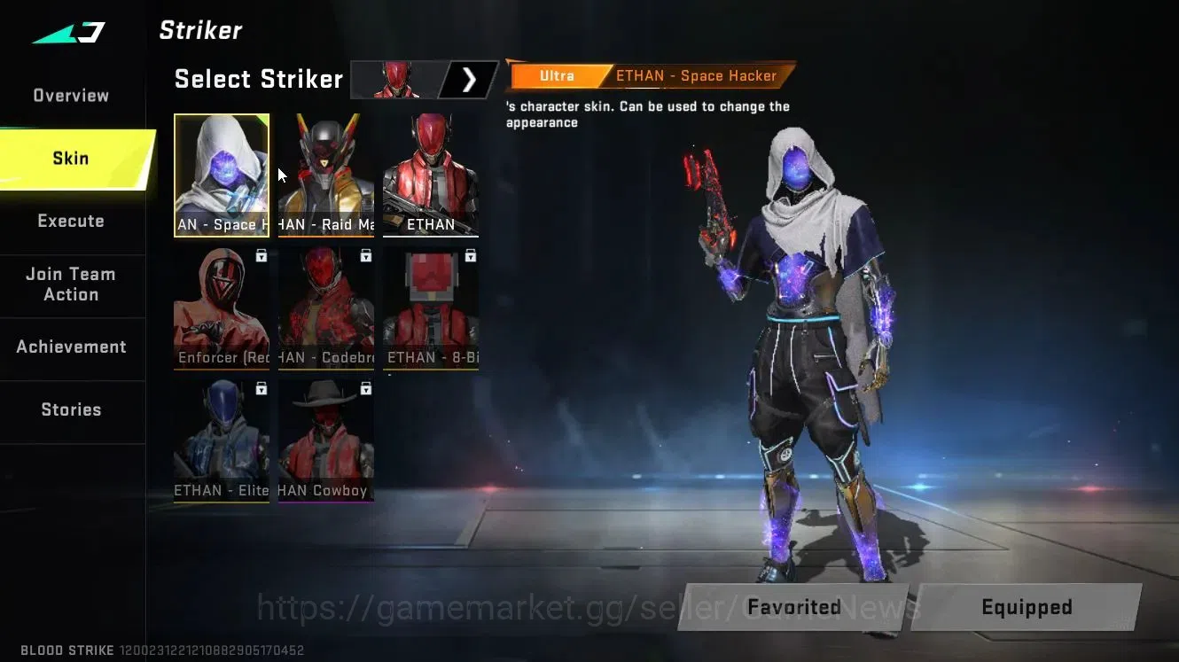 Blood Strike Accounts Asia|ETERNAL Desert Eagle-Scorpius|Collab 7DS[Kar9 image 4