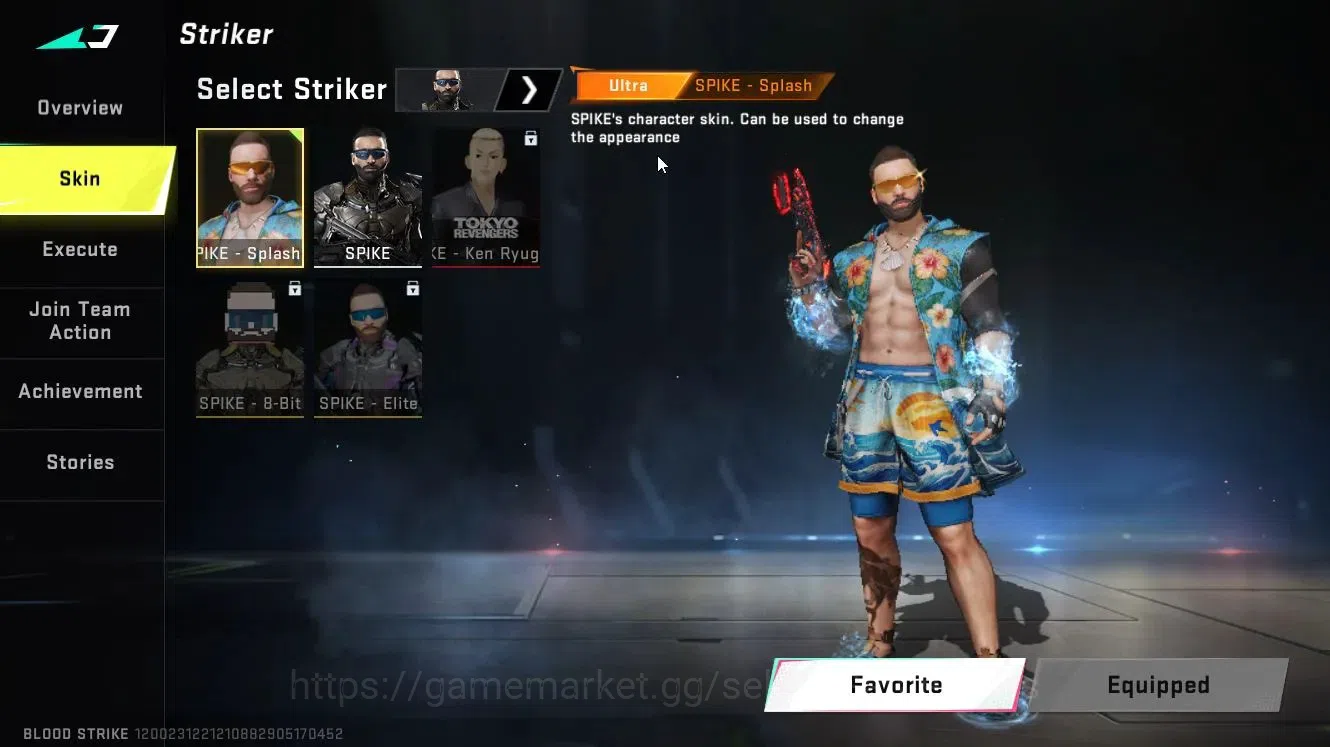 Blood Strike Accounts Asia|ETERNAL Desert Eagle-Scorpius|Collab 7DS[Kar9 image 6
