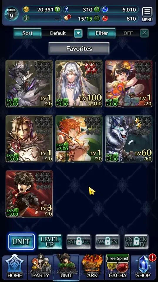 Last Cloudia Accounts GLOBAL|Rank 9|Top Tier Unit [Demon Lord Judecca-Sa image 1