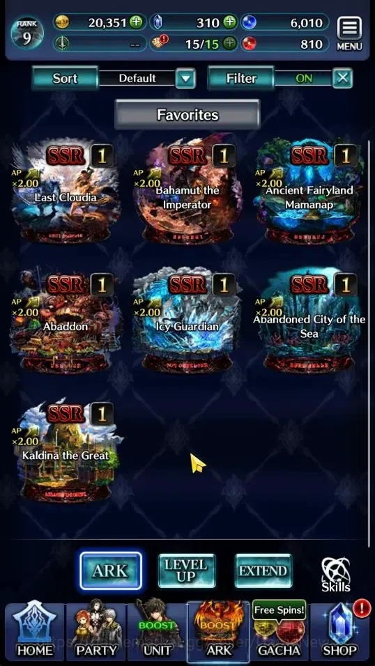 Last Cloudia Accounts GLOBAL|Rank 9|Top Tier Unit [Demon Lord Judecca-Sa image 2